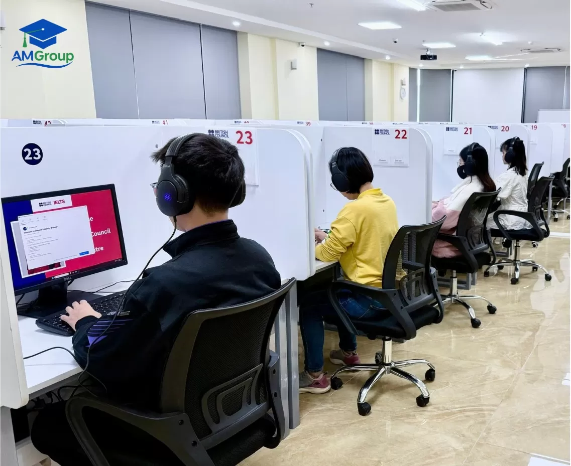 Thi Thử IELTS 4 Kỹ Năng – Trải Nghiệm Phòng Thi Máy Tính Chuẩn Hội Đồng Anh